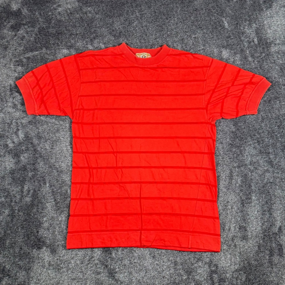 Vintage Gene Ewing BIS California Sunwash Striped T-Shirt Mens Petite Small
